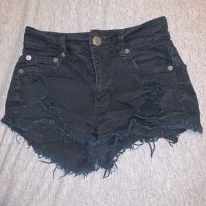 Black American Eagle Shorts